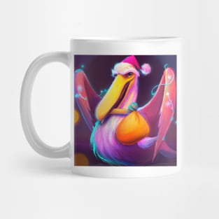 Cute Pelican Drawing Mug